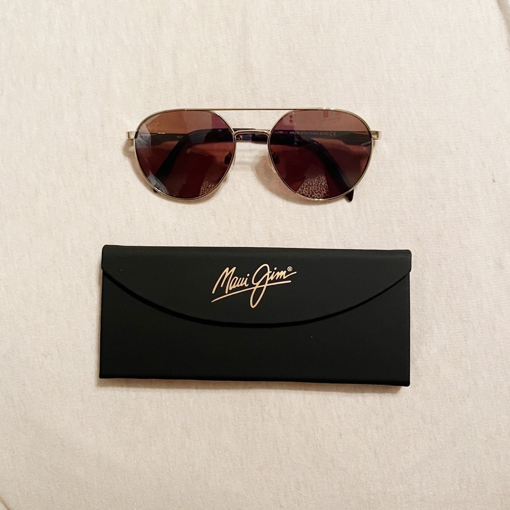 Maui Jim RARE customized Waterfront Aviator (2nd pair)